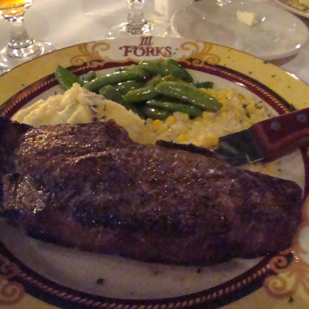 III Forks - 16OZ New York Strip Steak - Steakhouses Near Me - Frisco, Texas III Forks - 16OZ New York Strip Steak - Steakhouses Near Me - Frisco, Texas