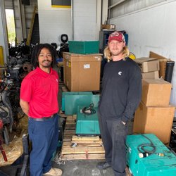 Cummins Sales and Service - This is a photo of Antonio left Ryan right.