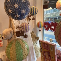 PLAYroom - Check out the whimsy balloons in our front windows!