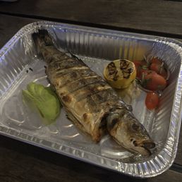 Whole grilled branzino Whole grilled branzino