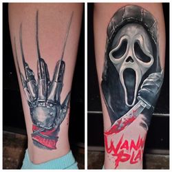 Varnished Anatomy Tattoo