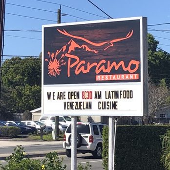 Paramo Café & Restaurant - Venezuelan Near Me - Sarasota, Florida Paramo Café & Restaurant - Venezuelan Near Me - Sarasota, Florida
