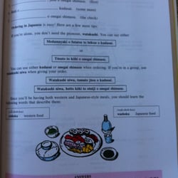 LA Japanese lesson - The book has various contents.