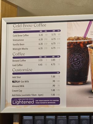 Menu photo 5 The Coffee Bean & Tea Leaf Anaheim, CA Menu photo 5 The Coffee Bean & Tea Leaf Anaheim, CA