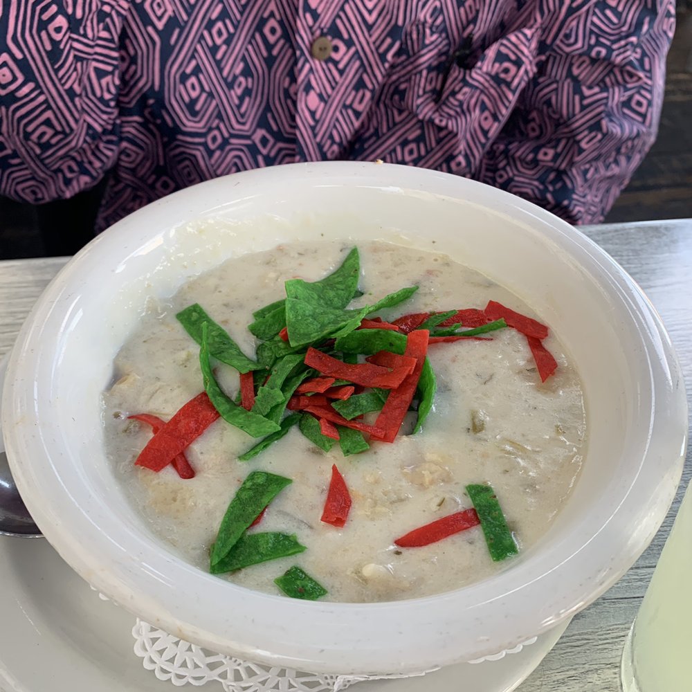 Maria Sol - Clam chowder. My grandfather liked it. - Mexican Near Me - Santa Monica, California