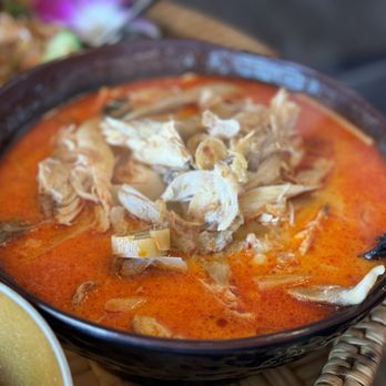 Nok’s Kitchen - Ka Tee Gai (Chicken Curry Noodle) - Laotian Near Me - Westminster, California Nok’s Kitchen - Ka Tee Gai (Chicken Curry Noodle) - Laotian Near Me - Westminster, California