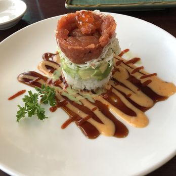 Wasabi Sushi - Ahi Tower - Sushi Bars Near Me - Capitola, California Wasabi Sushi - Ahi Tower - Sushi Bars Near Me - Capitola, California