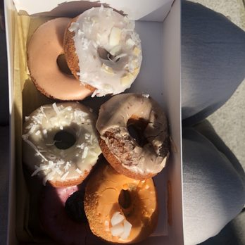 Mikiko Mochi Donuts - POG, mango coconut, Marion berry, coconut, red bean with condensed milk, thai tea - Donuts Near Me - Beaverton, Oregon Mikiko Mochi Donuts - POG, mango coconut, Marion berry, coconut, red bean with condensed milk, thai tea - Donuts Near Me - Beaverton, Oregon
