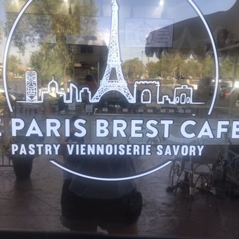 Le Paris Brest Cafe - The Logo on the door.... Le Paris Brest Café - Patisserie/Cake Shop Near Me - Henderson, Nevada