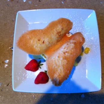 Mariposa - Lilikoi bread pudding - New American Near Me - Honolulu, Hawaii