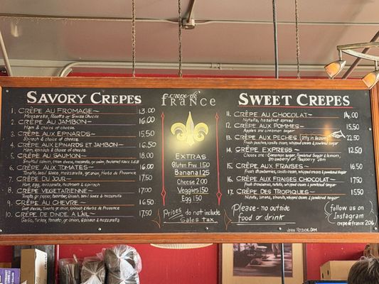 Menu photo 2 Crepe De France Seattle, WA
