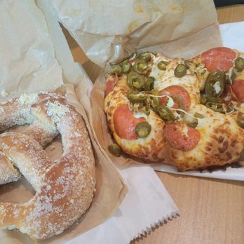 Pretzel Place - Jalapeños & pepperoni pretzel and parmesean pretzel - Pretzels Near Me - Fresno, California Pretzel Place - Jalapeños & pepperoni pretzel and parmesean pretzel - Pretzels Near Me - Fresno, California