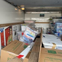 Just some of the "stuff" moved