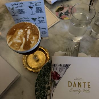 Dante Beverly Hills - Honey bee cocktail   Instagram: @hungrytamale - Cocktail Bars Near Me - Beverly Hills, California