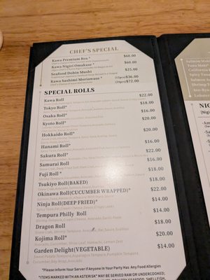 Menu photo 5 Sushi Kawa Sacramento, CA Menu photo 5 Sushi Kawa Sacramento, CA