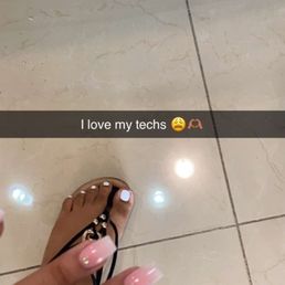 Pedi and full set