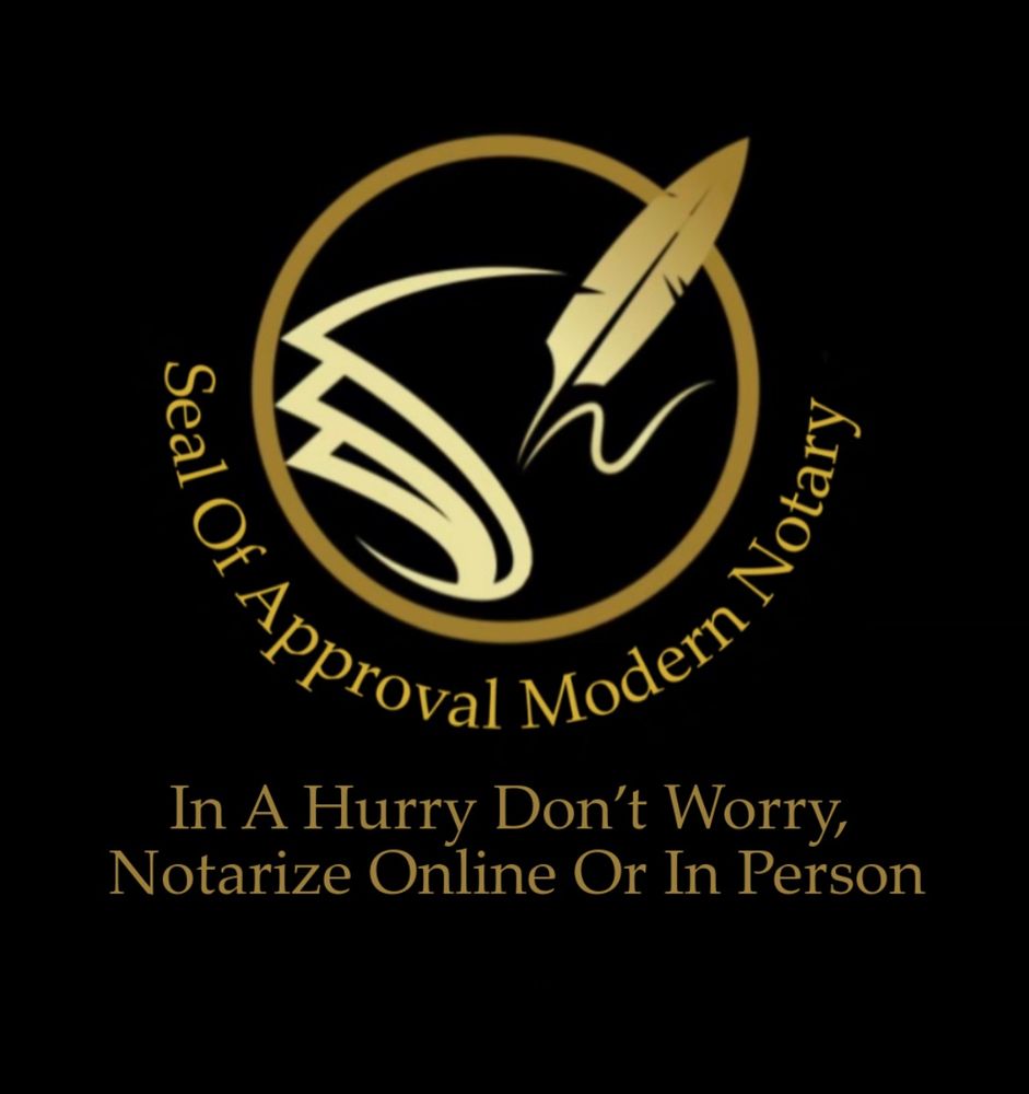 SEAL OF APPROVAL MODERN NOTARY Phoenix, Arizona Notaries Phone