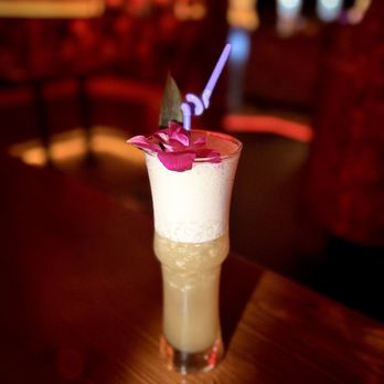 Tiki Kai - Ube Nada Colada (Mocktail) - Tiki Bars Near Me - Hermosa Beach, California Tiki Kai - Ube Nada Colada (Mocktail) - Tiki Bars Near Me - Hermosa Beach, California