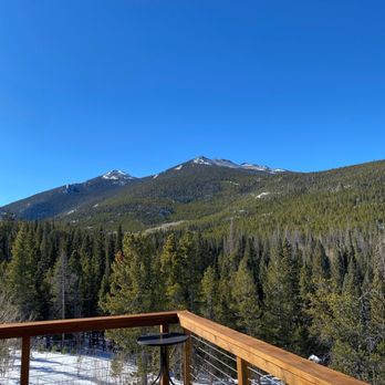 Estes Park Outfitters - View from deck! - Horseback Riding Near Me - Estes Park, Colorado Estes Park Outfitters - View from deck! - Horseback Riding Near Me - Estes Park, Colorado