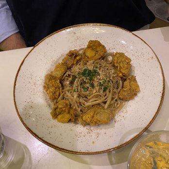 Emeril's Coastal - Oyster Spaghetti - Seafood Near Me - Miramar Beach, Florida Emeril's Coastal - Oyster Spaghetti - Seafood Near Me - Miramar Beach, Florida