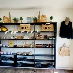 Vibras Juice Bar - Locally made goods for sale inside