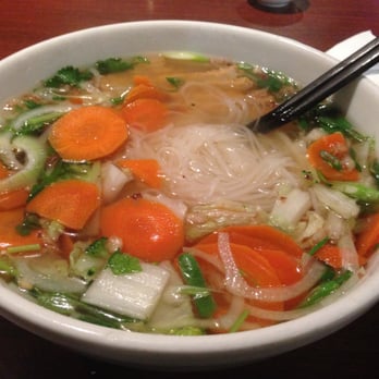 Monster Pho - veggie pho. i didn't realize i grew a fuzzy tail. They showered me with carrots - Vietnamese Near Me - Oakland, California