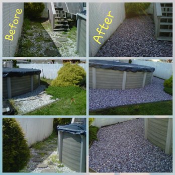 AM Molina - before and after photos of a pool - Landscaping Near Me - Clifton, New Jersey AM Molina - before and after photos of a pool - Landscaping Near Me - Clifton, New Jersey