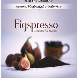 Heidi's Health Kitchen - Roasted Fig Coffee Substitute - Get Natural Energy and Health Benefits from Figs - NO Caffeine!