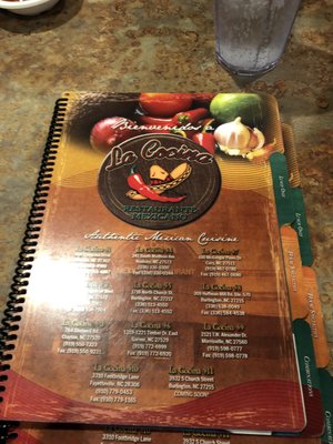 Menu photo 3 La Cocina - Mebane Mebane, NC Menu photo 3 La Cocina - Mebane Mebane, NC