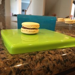 Eat The Art - I made this macaron all by myself at home thanks to Heather!