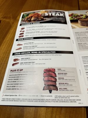 Menu photo 7 Outback Steakhouse Vancouver, WA