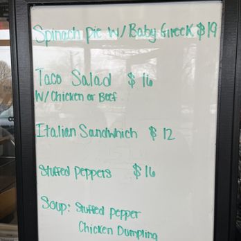 Lulu's Of Commerce - a menu on a white board - American Near Me - Walled Lake, Michigan Lulu's Of Commerce - a menu on a white board - American Near Me - Walled Lake, Michigan