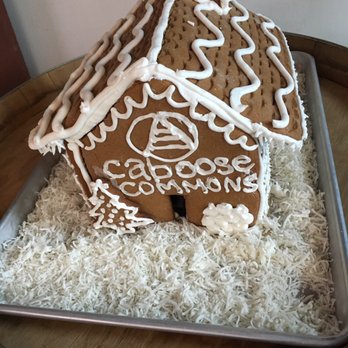 Caboose Commons - Caboose Commons gingerbread house! - Breweries Near Me - Fairfax, Virginia