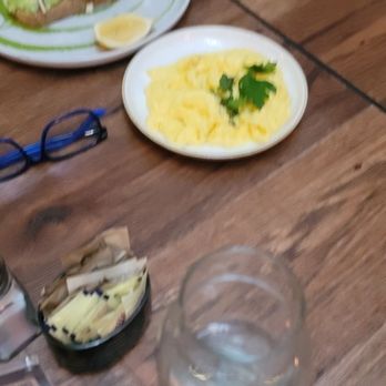 Hole In The Wall - Avocado toast with scrambled eggs - Australian Near Me - New York, New York Hole In The Wall - Avocado toast with scrambled eggs - Australian Near Me - New York, New York