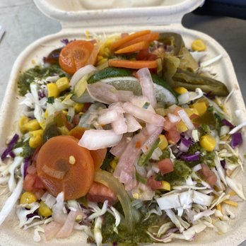 Taco Libre - Vegan bowl with pickled vegetables added. - Mexican Near Me - Koloa, Hawaii Taco Libre - Vegan bowl with pickled vegetables added. - Mexican Near Me - Koloa, Hawaii