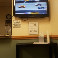 Labcorp - TV in waiting area
