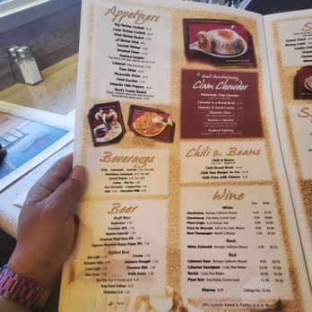 Brad's Restaurant - The menu - Seafood Near Me - Pismo Beach, California