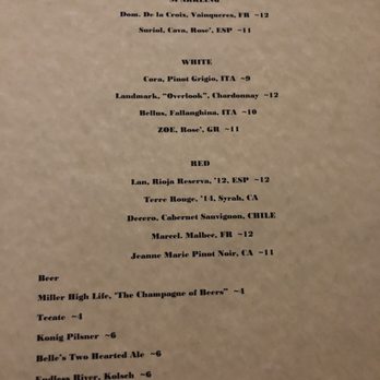 Annexe - Wine and Beer Menu - Cocktail Bars Near Me - Durham, North Carolina
