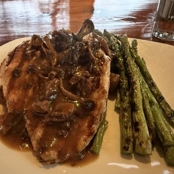 Nepenthe - Grilled Chicken and mushrooms - New American Near Me - Big Sur, California Nepenthe - Grilled Chicken and mushrooms - New American Near Me - Big Sur, California