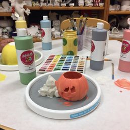 Friday evening, painting fun