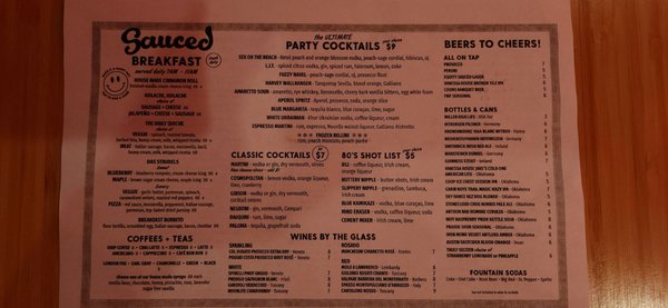 Menu photo 5 Sauced on Paseo Oklahoma City, OK