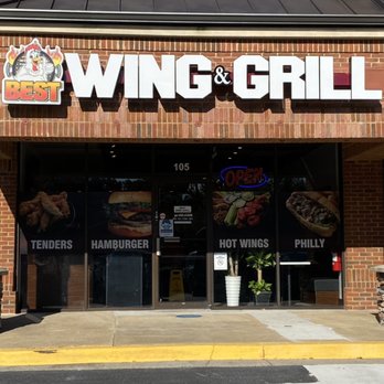 Best Wing & Grill - Store Front - Chicken Wings Near Me - Duluth, Georgia