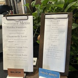 Menu Menu