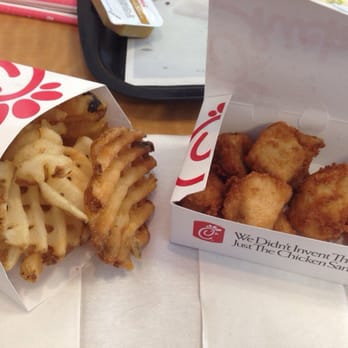 Chick-fil-A - Crisscut fries and 8 piece nuggets - Fast Food Near Me - Elk Grove, California Chick-fil-A - Crisscut fries and 8 piece nuggets - Fast Food Near Me - Elk Grove, California