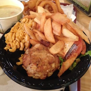 Faidley's Seafood - jumbo lump crab cake platter! - Seafood Markets Near Me - Baltimore, Maryland