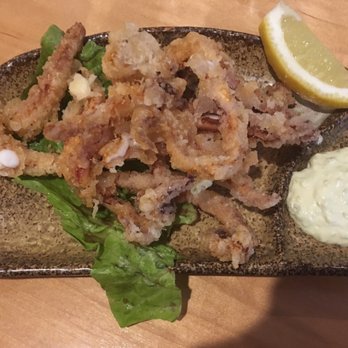 Daruma Restaurant - Ika Karaage a.k.a. Fried Squid - Japanese Near Me - Schaumburg, Illinois