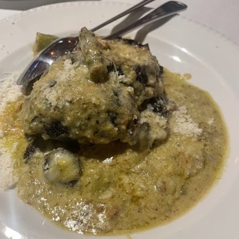 Spadaro Roman Kitchen - Eggplant appetizer with pistachio in it. Delic - Italian Near Me - New Rochelle, New York Spadaro Roman Kitchen - Eggplant appetizer with pistachio in it. Delic - Italian Near Me - New Rochelle, New York