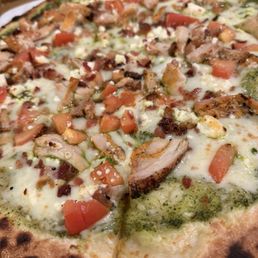 Ecto Pesto Pizza
