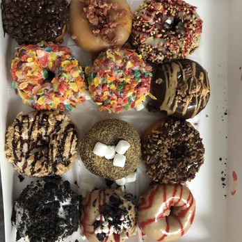Donna's Delicious Dozen - A dozen of every donut. - Donuts Near Me - Columbus, Ohio Donna's Delicious Dozen - A dozen of every donut. - Donuts Near Me - Columbus, Ohio