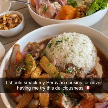 Avenida Peru - Lomo Saltado , Shrimp ceviche - Peruvian Near Me - Chicago, Illinois